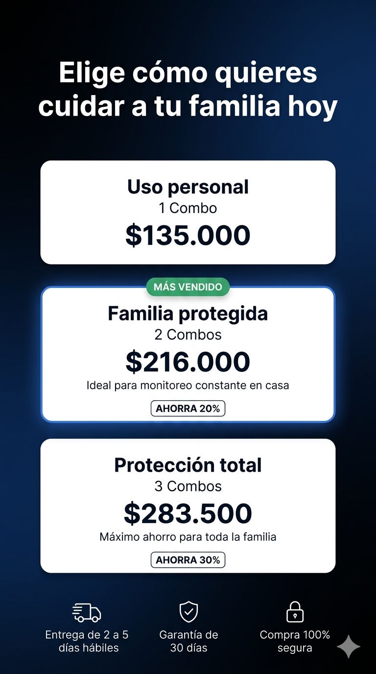 HealthCore Pro KIT 2 EN 1: PRESIÓN + GLUCOSA